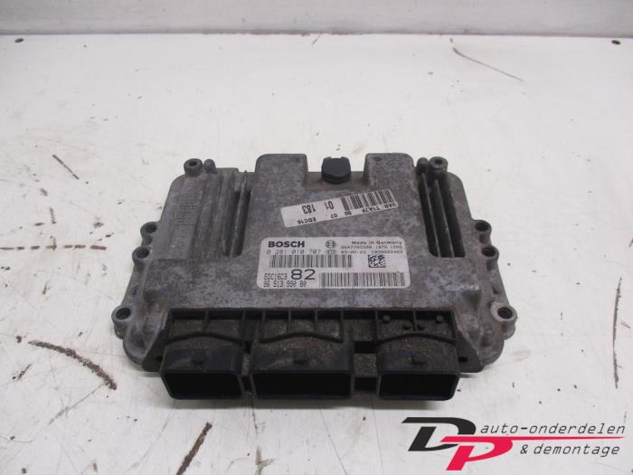 Used Engine management computer Peugeot 206 (2A/C/H/J/S) 1.4 HDi Price € 36,00 Margin scheme offered by DP Auto-onderdelen & Demontage