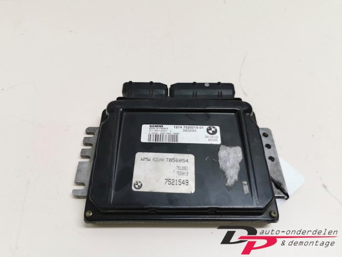 Used Engine management computer BMW Mini (R50/53) 1.6 16V Cooper Price € 36,00 Margin scheme offered by DP Auto-onderdelen & Demontage