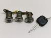 Set of cylinder locks (complete) from a Daihatsu YRV (M2), 2000 / 2006 1.3 16V DVVT, Hatchback, Petrol, 1.298cc, 63kW (86pk), FWD, K3VE, 2001-02 / 2006-12, M201 2001