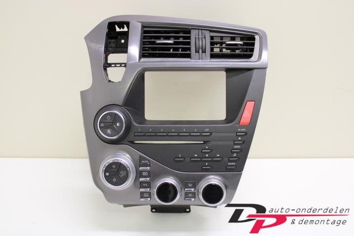 Heater control panel from a Citroën DS5 (KD/KF) 2.0 165 HYbrid4 16V 2014