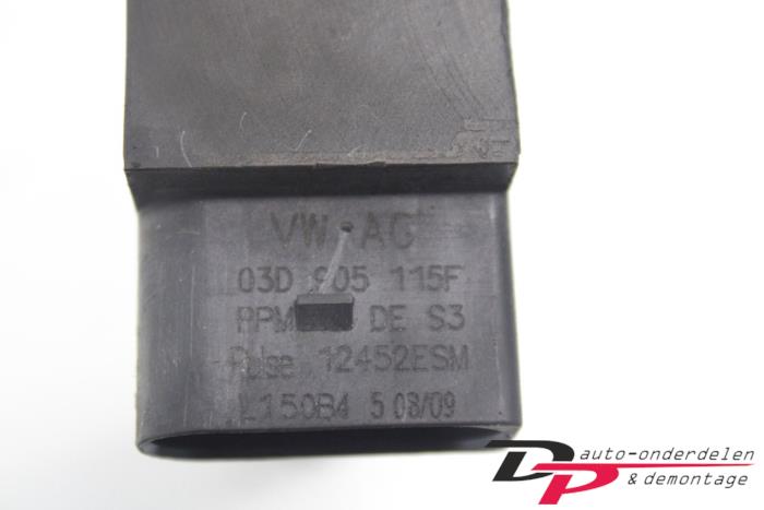 Zündspule van een Volkswagen Polo IV (9N1/2/3) 1.2 2009