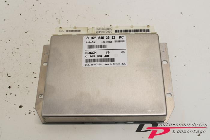 Begagnade ESP-dator Mercedes A (W168) 1.6 A-160 Pris € 21,25 Marginaltabell erbjuds av DP Auto-onderdelen & Demontage