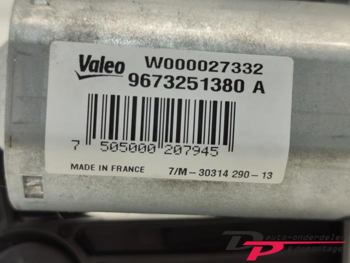 MOTEUR ESSUIE-GLACE AR PEUGEOT 208 PH1 BERLINE 96 732 513 80 MOTEUR ESSUIE-GLACE AR PEUGEOT 208 PH1 BERLINE 96 732 513 80