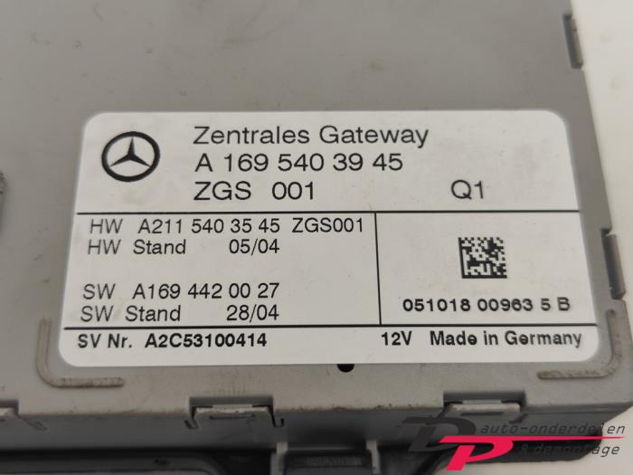 Modul gateway z Mercedes-Benz B (W245,242) 1.7 B-170 16V 2005