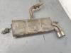Exhaust central + rear silencer from a Volkswagen Golf VII (AUA) 2.0 GTD 16V 2014