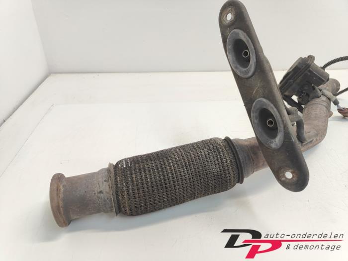 Exhaust front section from a Volkswagen Golf VII (AUA) 2.0 GTD 16V 2014