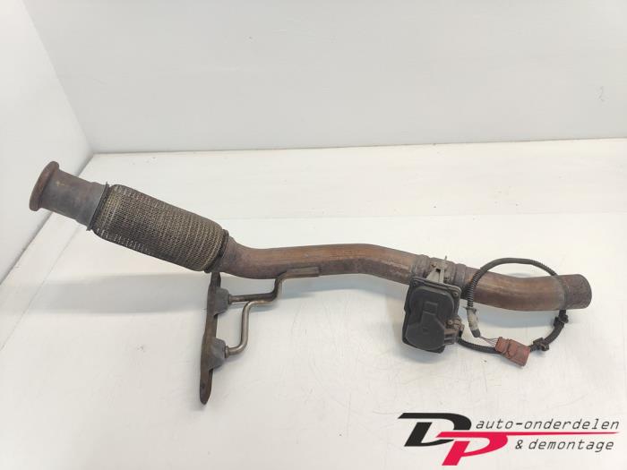 Exhaust front section from a Volkswagen Golf VII (AUA) 2.0 GTD 16V 2014