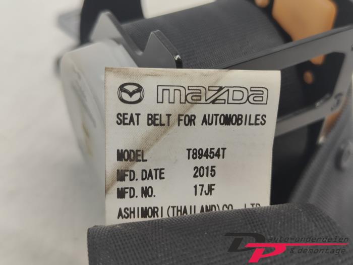 Pas bezpieczenstwa prawy tyl z Mazda CX-5 (KE,GH) 2.2 Skyactiv D 175 16V 4WD 2015