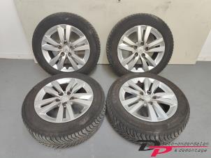 Used Set of wheels + tyres Peugeot 308 SW (L4/L9/LC/LJ/LR) 1.6 BlueHDi 120 Price € 199,00 Margin scheme offered by DP Auto-onderdelen & Demontage