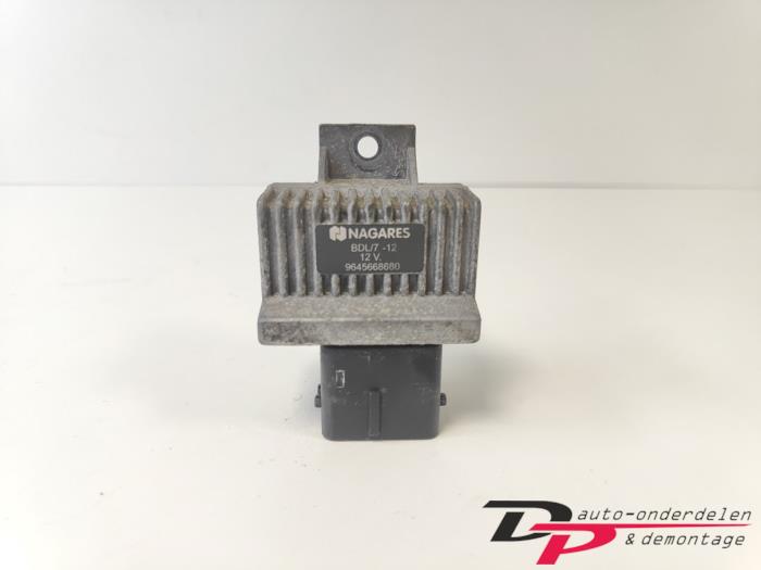 Glow plug relay Citroen Nemo 1.4 HDi 70 9645668680