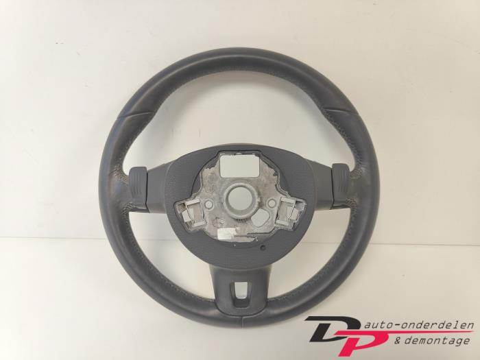 Steering wheel from a Volkswagen Golf VI (5K1) 1.2 TSI BlueMotion 2011