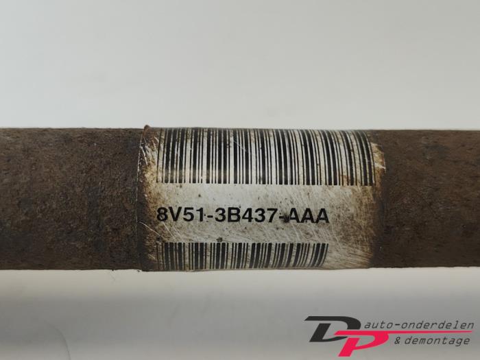 Front drive shaft, left from a Ford Fiesta 6 (JA8) 1.25 16V 2011