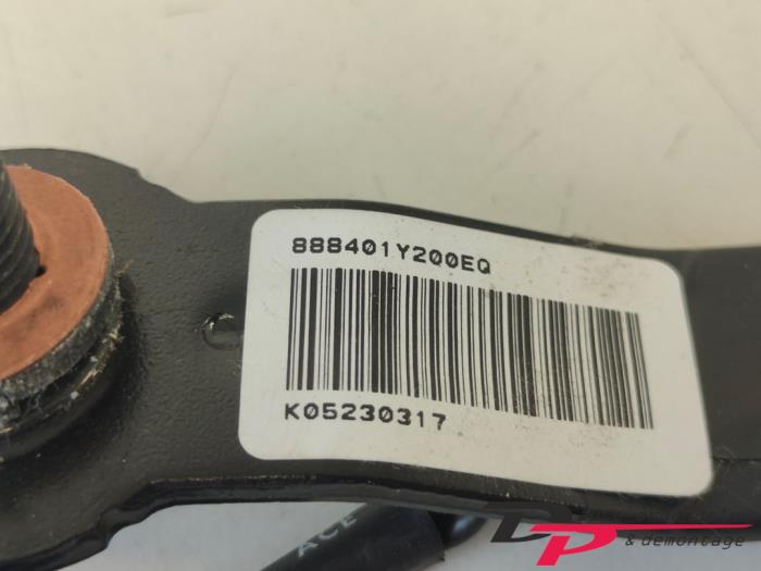 Insertion ceinture de sécurité avant droite d'un Kia Picanto (TA) 1.0 12V LPG 2015