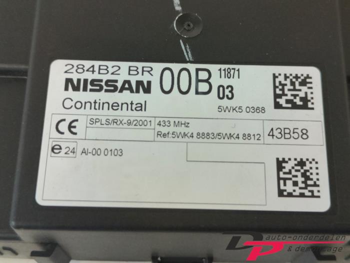 Ordenador body control de un Nissan Qashqai (J10) 1.6 16V 2011