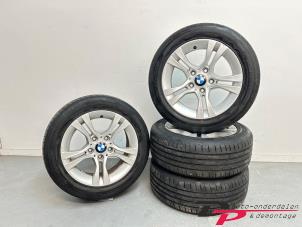 Usagé Jeu de jantes sport + pneus BMW 3 serie (E90) 316i 16V Prix € 275,00 Règlement à la marge proposé par DP Auto-onderdelen & Demontage