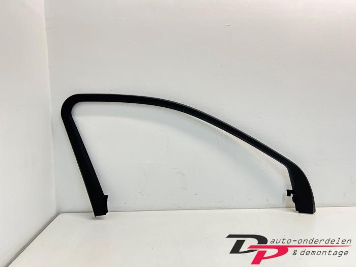 Door glass trim molding