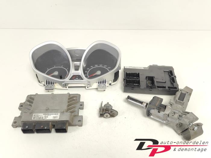 Used Ignition lock + computer Ford Fiesta 6 (JA8) 1.25 16V Price € 90,00 Margin scheme offered by DP Auto-onderdelen & Demontage