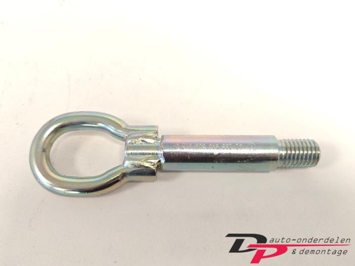 Towing hook eye