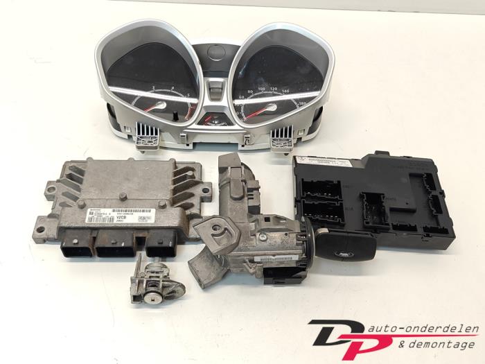 Used Ignition lock + computer Ford Fiesta 6 (JA8) 1.25 16V Price € 90,00 Margin scheme offered by DP Auto-onderdelen & Demontage