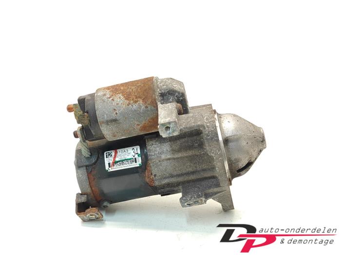 Anlasser Mitsubishi Space Star (A0), 2012 1.0 12V, Fließheck, Benzin, 999cc, 52kW (71pk), FWD, 3A90, 2012-05, A05 (Gebraucht)