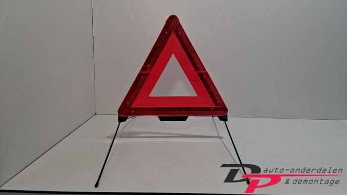 Warning triangle, sign