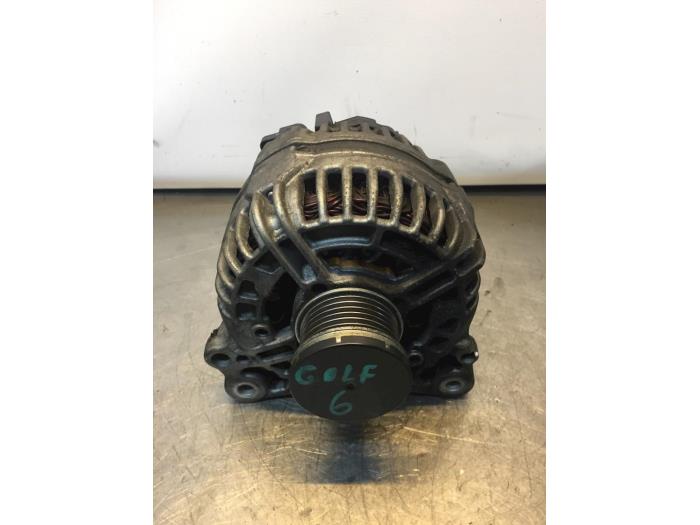 Dynamo Volkswagen Golf VI (5K1), 2008 / 2013 1.4 TSI 160 16V, Hatchback, Petrol, 1.390cc, 118kW (160pk), FWD, CAVD, 2008-11 / 2012-12 (Used)