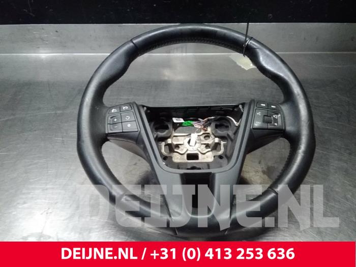 Steering wheel from a Volvo V60 I (FW/GW) 2.0 D4 16V 2014