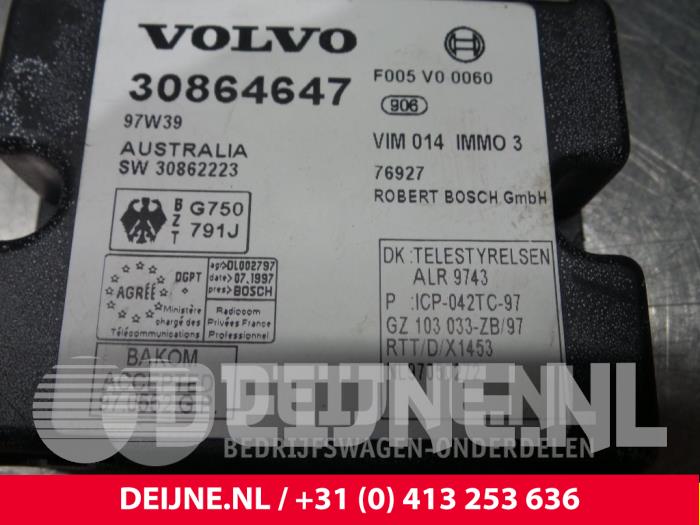 Alarm Modul van een Volvo S40 (VS) 1.8 16V 1997