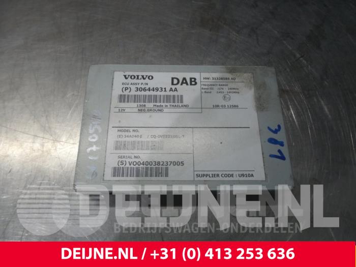 Używane Antena Volvo XC60 I (DZ) 2.4 D5 20V AWD Geartronic Cena € 25,00 Procedura marży oferowane przez van Deijne Onderdelen Uden B.V.