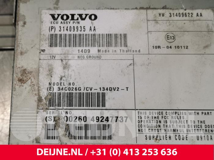 Amplificateur radio d'un Volvo V60 I (FW/GW) 1.6 DRIVe 2015
