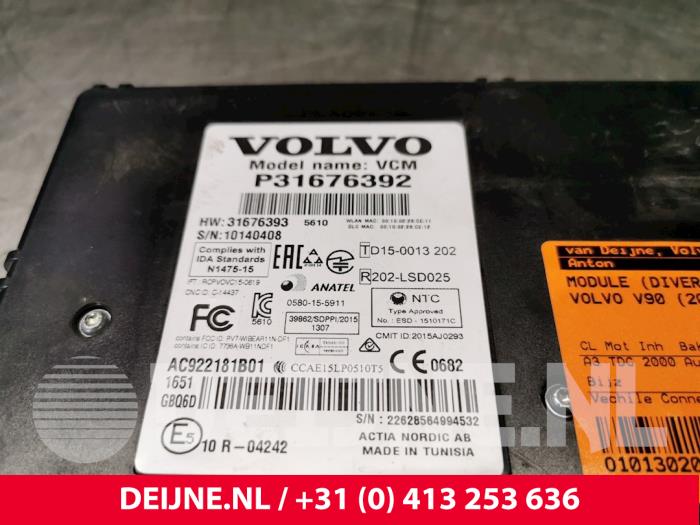 Module (miscellaneous) Volvo V90 Cross Country 2.0 D4 16V AWD - P31676392