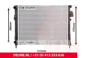 New Radiator Nissan Primastar Price € 78,99 Inclusive VAT offered by van Deijne Onderdelen Uden B.V.