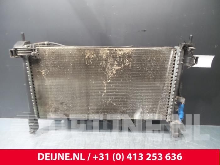 Used Radiator Citroen Nemo (AA) 1.4 HDi 70 Price € 48,40 Inclusive VAT offered by van Deijne Onderdelen Uden B.V.