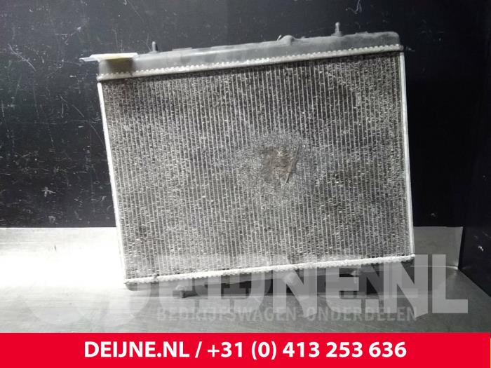 Used Radiator Peugeot Partner (GC/GF/GG/GJ/GK) 1.6 HDI 75 16V Price € 48,40 Inclusive VAT offered by van Deijne Onderdelen Uden B.V.