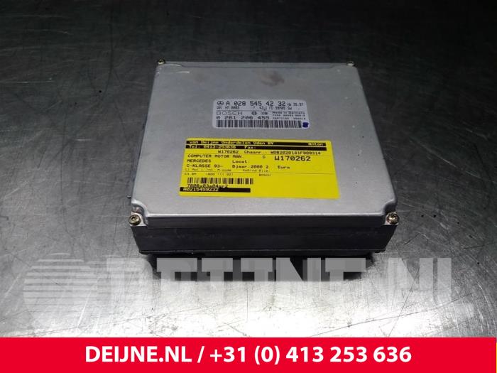 Gebrauchte Steuergerät Motormanagement Mercedes C (W202) 1.8 C-180 16V Preis € 50,00 Margenregelung angeboten von van Deijne Onderdelen Uden B.V.