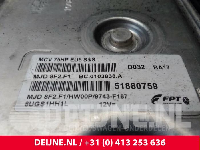 Ordinateur gestion moteur d'un Fiat Fiorino (225) 1.3 JTD 16V Multijet 2012