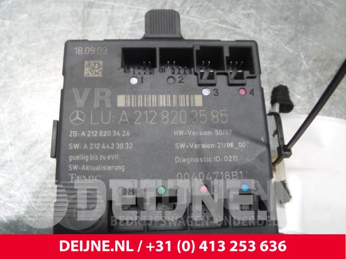 Usagé Module électronique central Mercedes C (W204) 1.6 C-180K 16V BlueEfficiency Prix € 50,00 Règlement à la marge proposé par van Deijne Onderdelen Uden B.V.