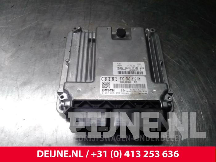 Used Engine management computer Audi A4 Quattro (B7) 2.0 TDI Price € 75,00 Margin scheme offered by van Deijne Onderdelen Uden B.V.