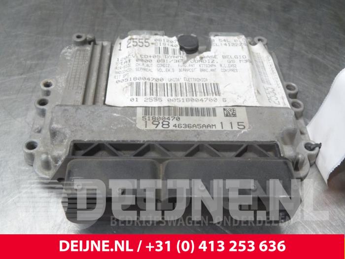 Used Engine management computer Fiat Bravo Price € 100,00 Margin scheme offered by van Deijne Onderdelen Uden B.V.