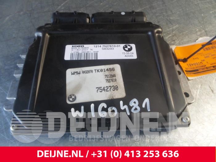 Used Engine management computer Mini ONE Price € 100,00 Margin scheme offered by van Deijne Onderdelen Uden B.V.