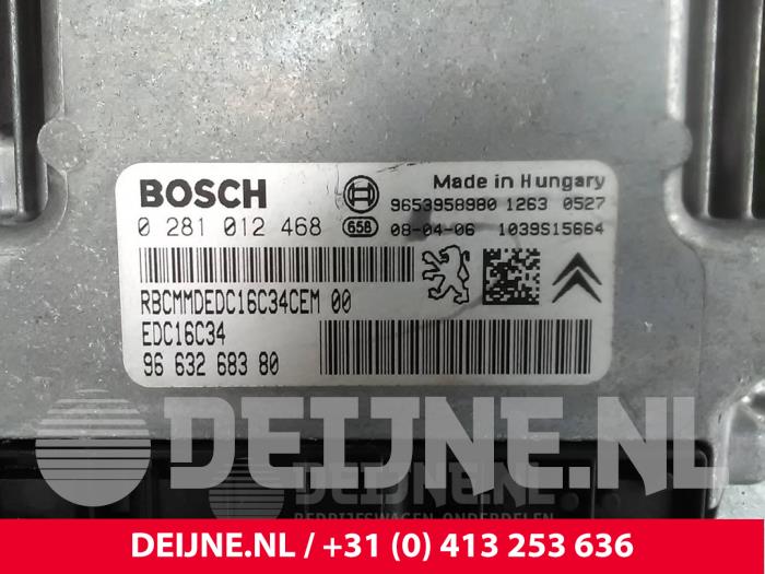 Used Engine management computer Citroen Xsara Picasso Price € 150,00 Margin scheme offered by van Deijne Onderdelen Uden B.V.