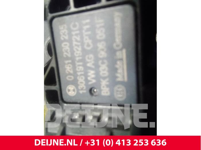 Usados Sensor Map (colector de admisión) Volkswagen Transporter T5 2.0 TDI DRF Precio € 12,10 IVA incluido ofrecido por van Deijne Onderdelen Uden B.V.