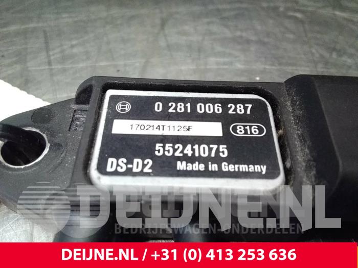 Boost pressure sensor Fiat Ducato 2.3 D 150 Multijet 4x4 0281006287