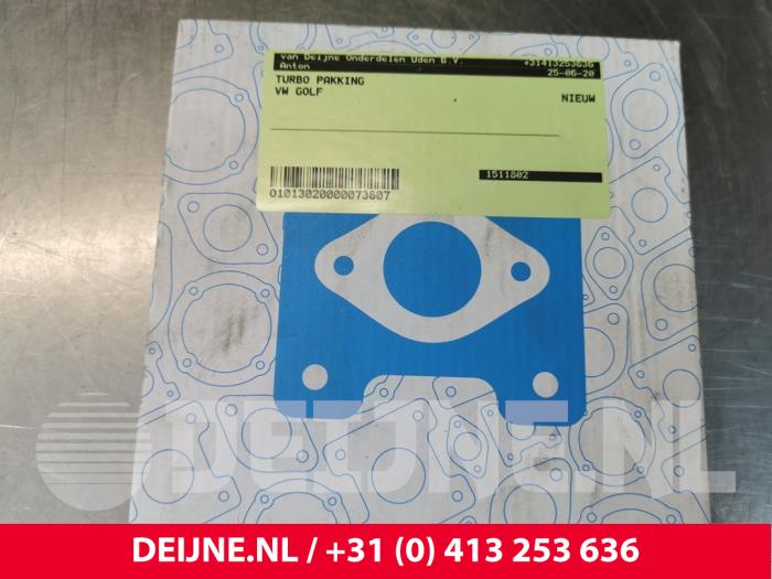 Turbo gasket from a Volkswagen Golf