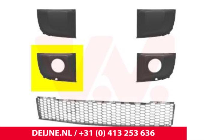 Bumper grille from a Fiat 500 2007