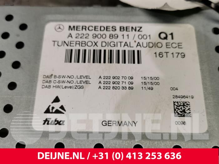 Radio module Mercedes GLC 3.0 43 AMG V6 Turbo 4-Matic - A2229007009 FUBA