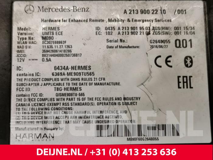 Telefon (rózne) z Mercedes-Benz GLC (X253) 3.0 43 AMG V6 Turbo 4-Matic 2016