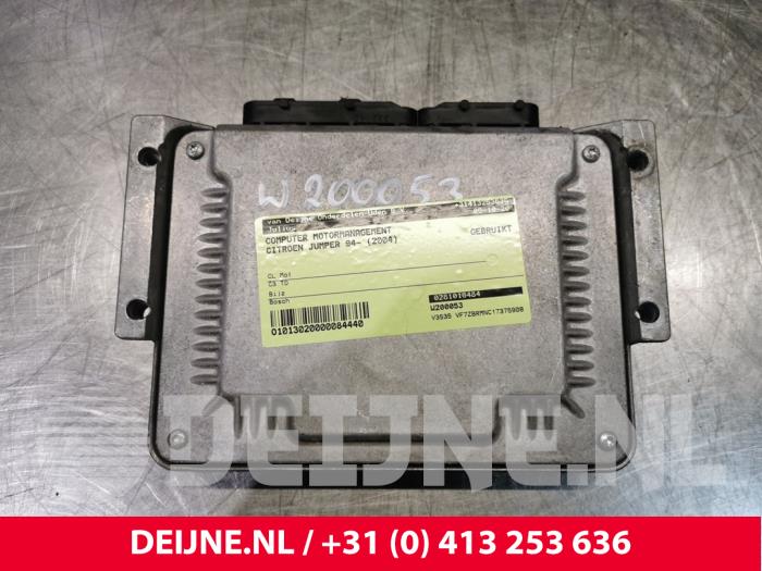 Used Engine management computer Citroen Jumper (U5) 2.2 HDi Price € 151,25 Inclusive VAT offered by van Deijne Onderdelen Uden B.V.