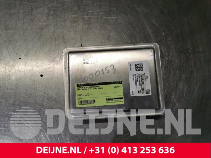 Used Engine management computer Opel Astra K 1.0 Turbo 12V Price € 90,00 Margin scheme offered by van Deijne Onderdelen Uden B.V.