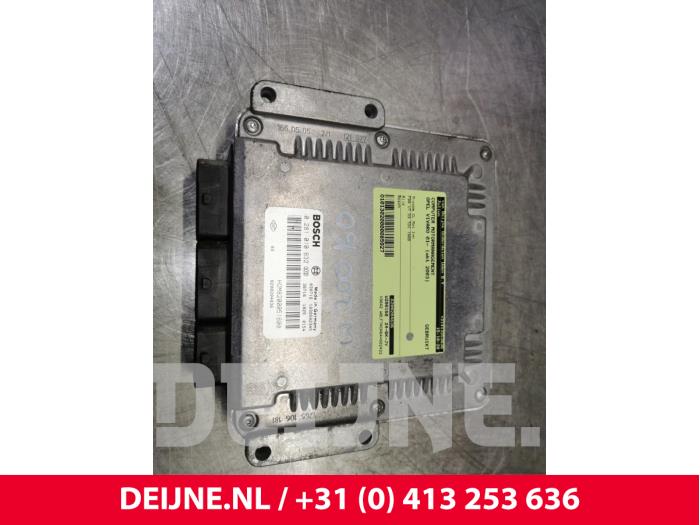Used Engine management computer Opel Vivaro 1.9 DTI 16V Price € 211,75 Inclusive VAT offered by van Deijne Onderdelen Uden B.V.